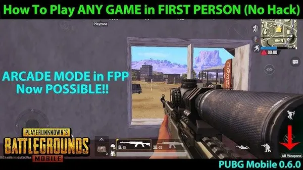 PUBG Mobile - FPP (First Person Perspective)